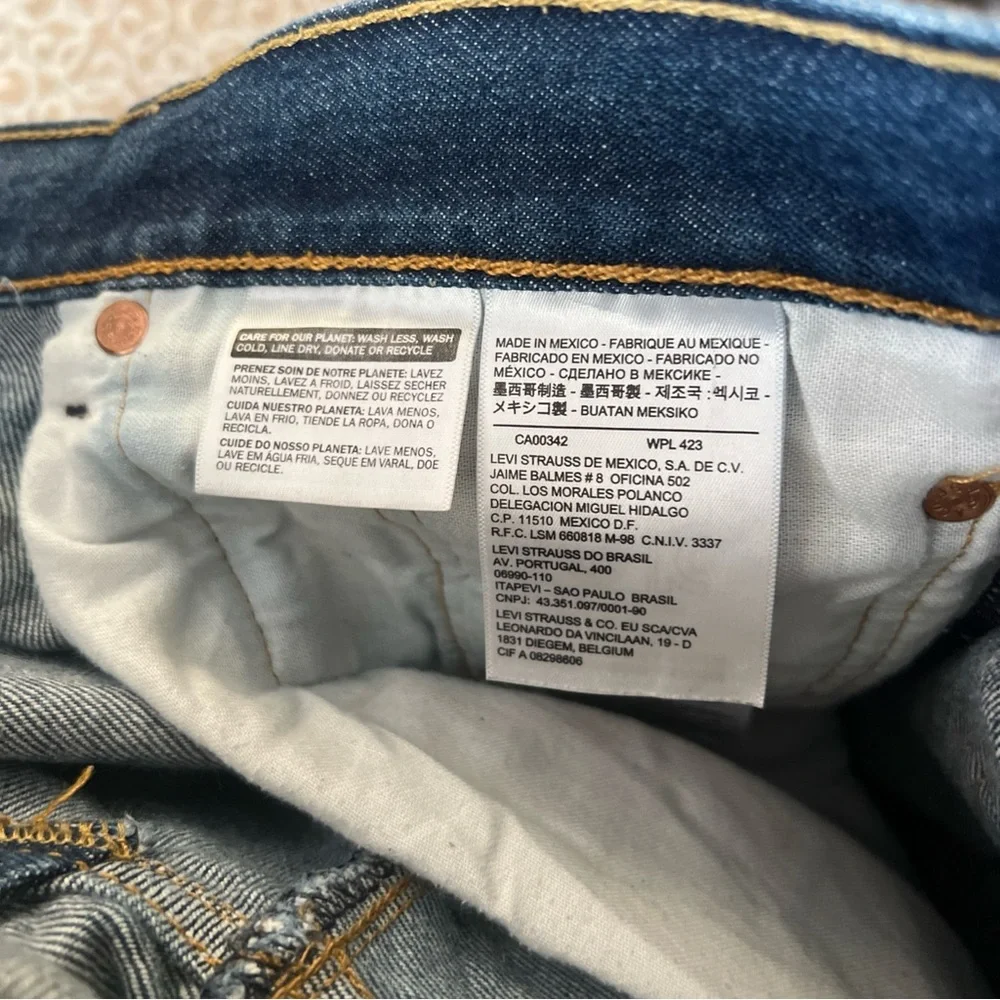 Levi's‎ Dark Blue Relaxed Fit Jeans